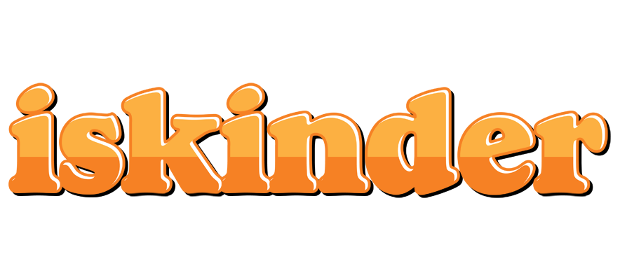 Iskinder orange logo
