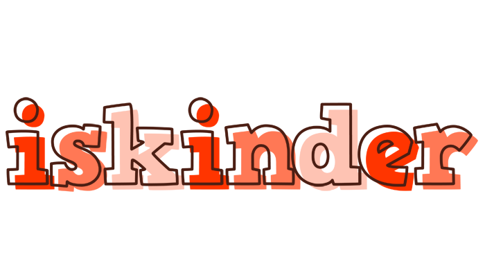 Iskinder paint logo