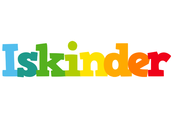Iskinder rainbows logo