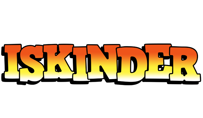 Iskinder sunset logo