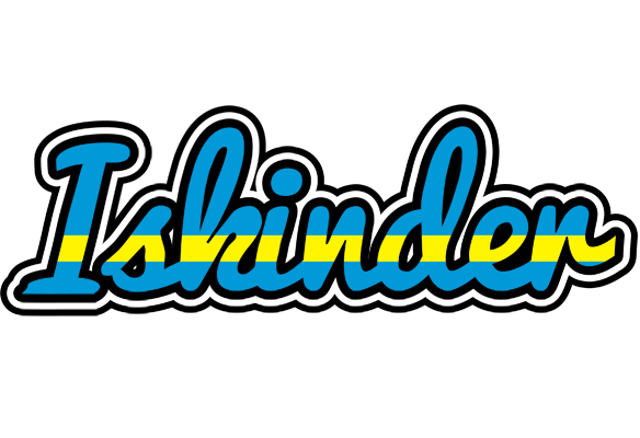 Iskinder sweden logo