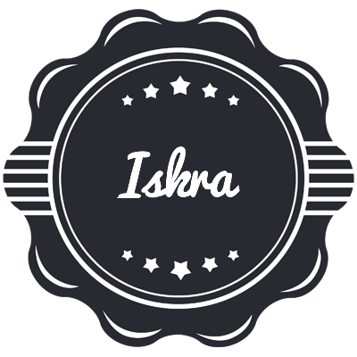 Iskra badge logo