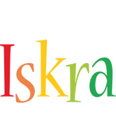 Iskra birthday logo