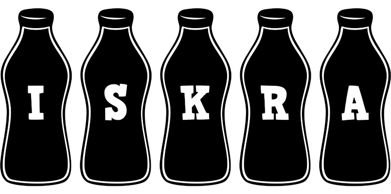 Iskra bottle logo