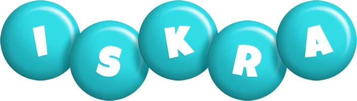 Iskra candy-azur logo