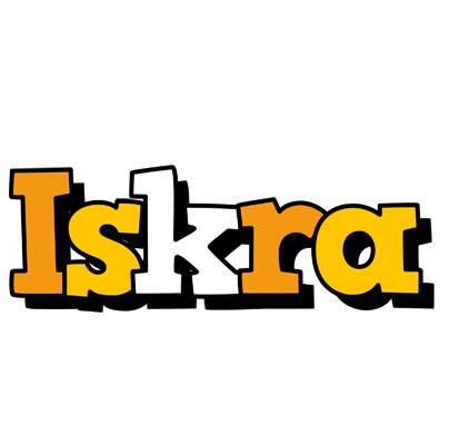 Iskra cartoon logo