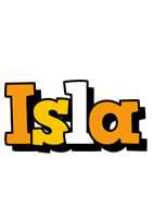 Isla cartoon logo