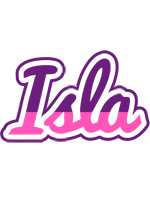 Isla cheerful logo