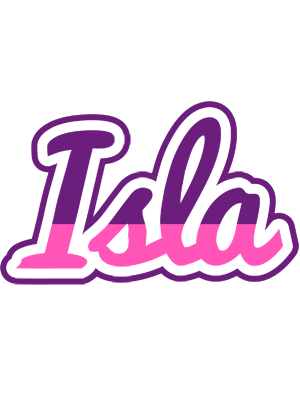 Isla cheerful logo
