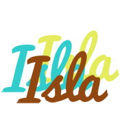 Isla cupcake logo