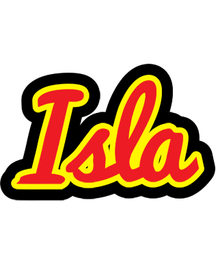 Isla fireman logo