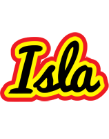 Isla flaming logo