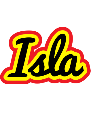 Isla flaming logo