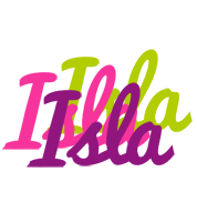 Isla flowers logo