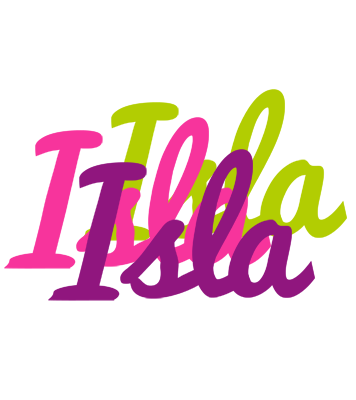 Isla flowers logo