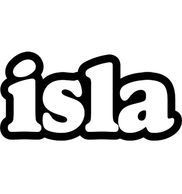 Isla panda logo
