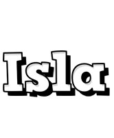 Isla snowing logo