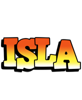 Isla sunset logo