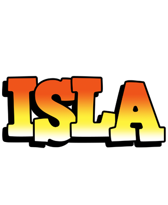 Isla sunset logo