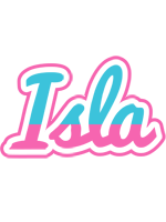 Isla woman logo