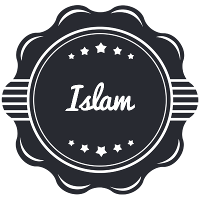 Islam badge logo