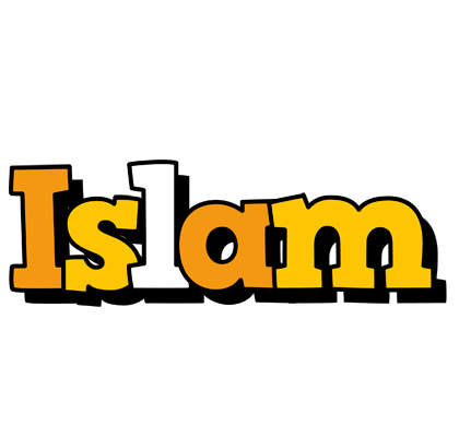 Islam cartoon logo