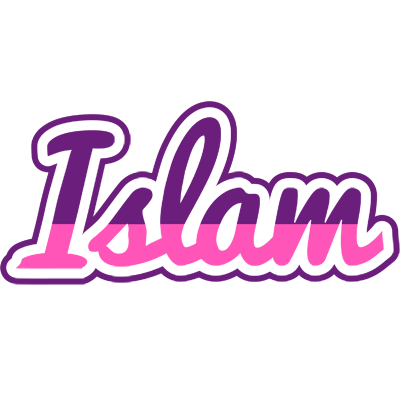 Islam cheerful logo