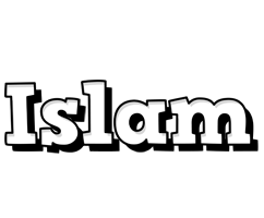 Islam snowing logo