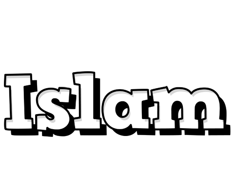 Islam snowing logo
