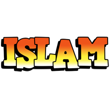 Islam sunset logo
