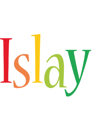 Islay birthday logo