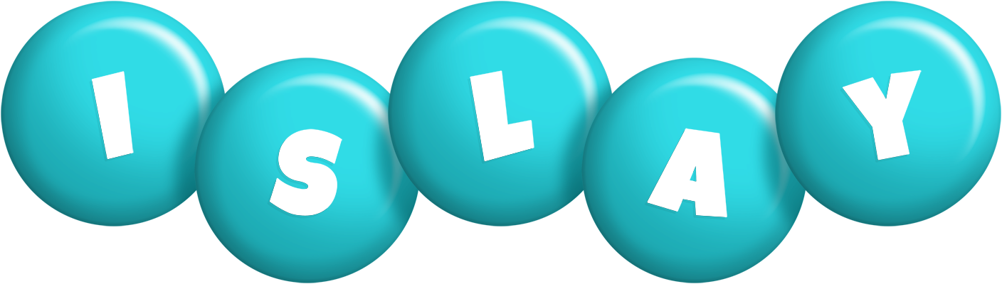 Islay candy-azur logo