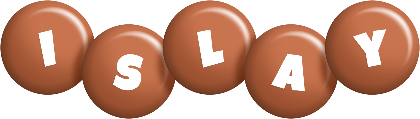 Islay candy-brown logo