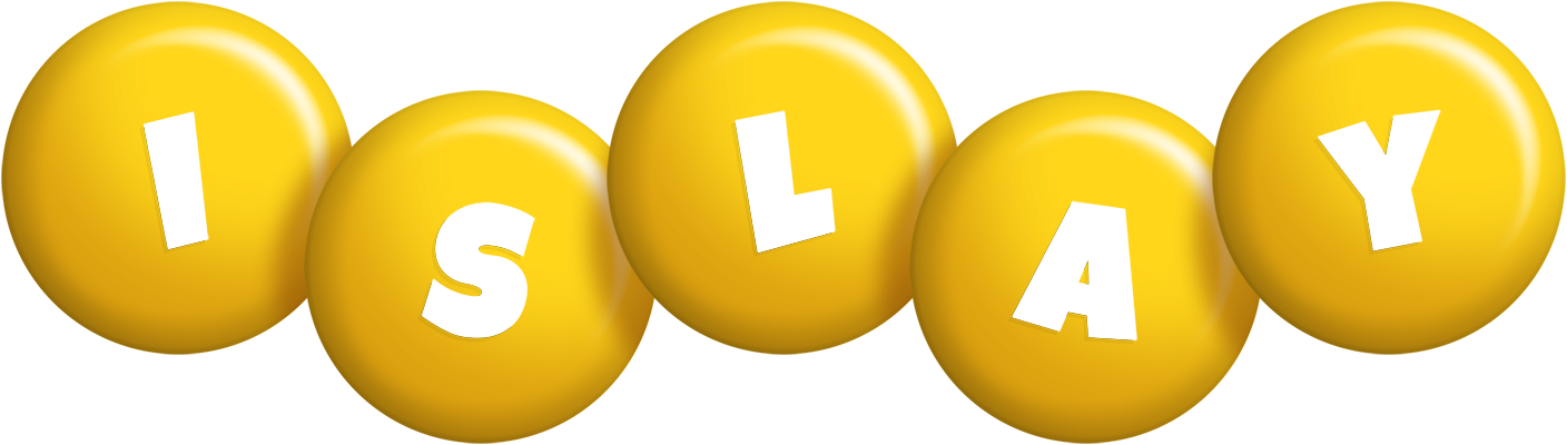 Islay candy-yellow logo
