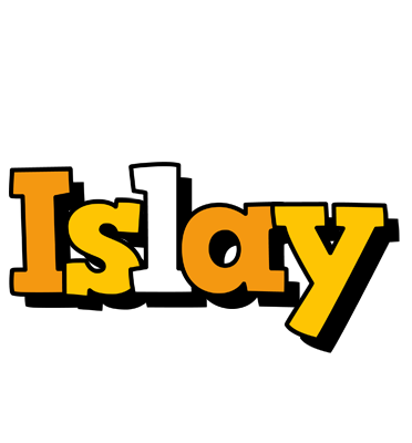 Islay cartoon logo
