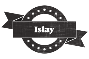 Islay grunge logo