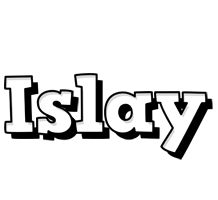 Islay snowing logo