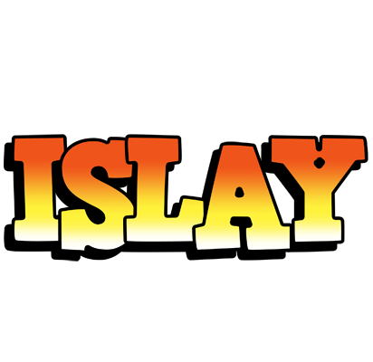Islay sunset logo