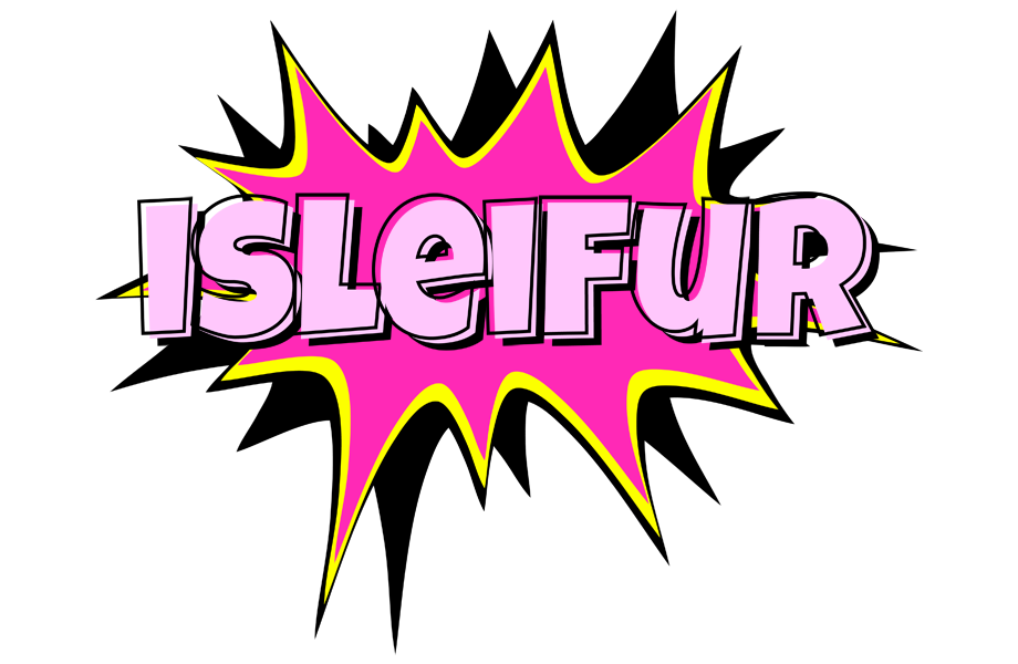 Isleifur badabing logo
