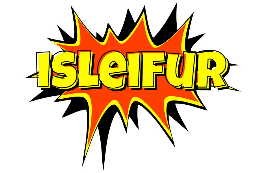 Isleifur bazinga logo