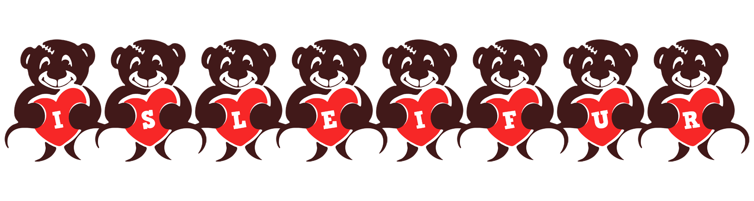 Isleifur bear logo