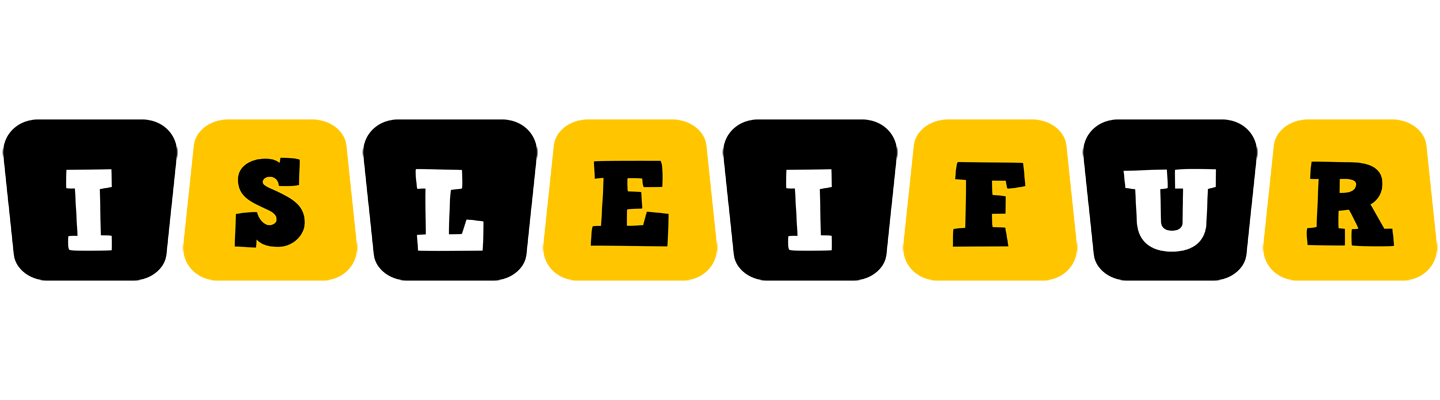 Isleifur boots logo
