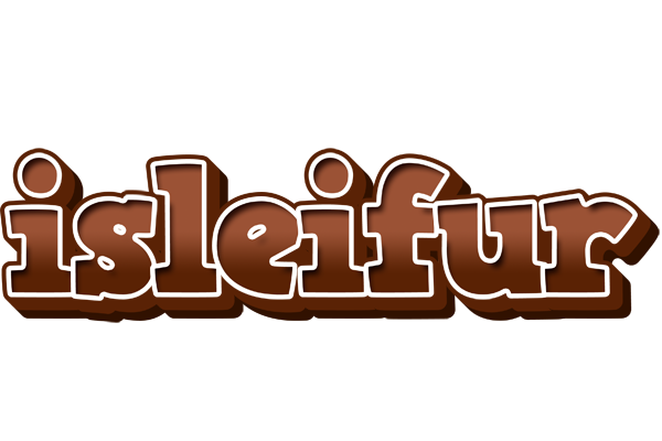 Isleifur brownie logo