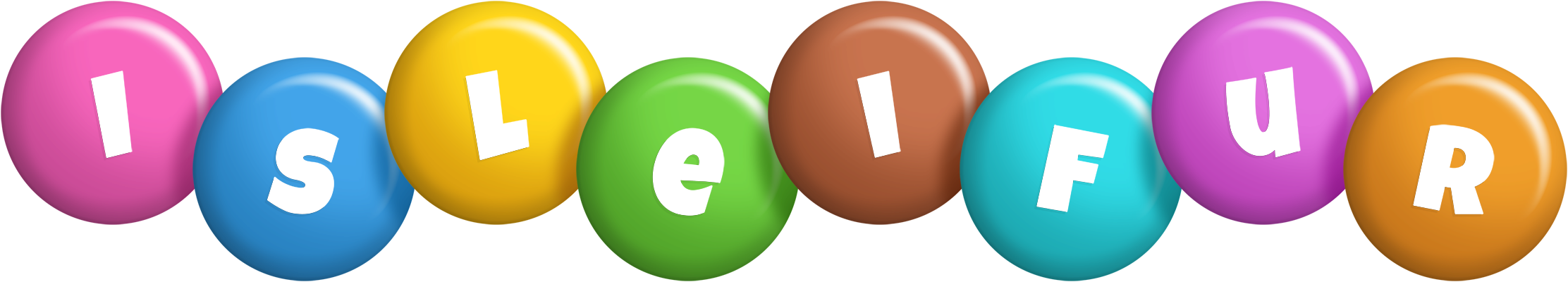 Isleifur candy logo