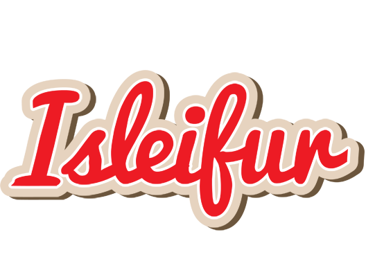 Isleifur chocolate logo