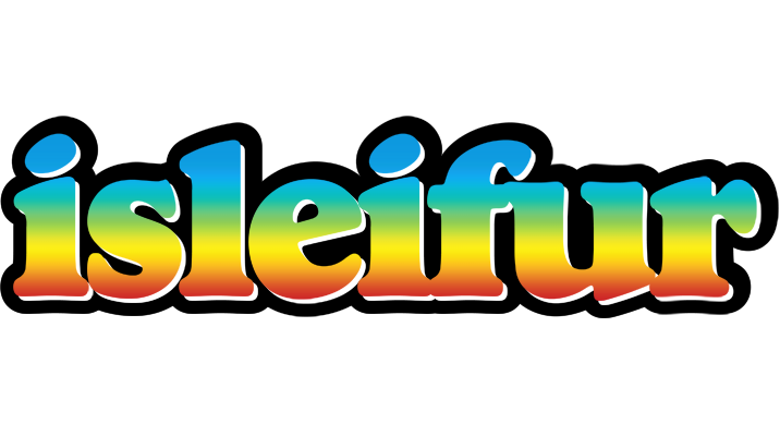Isleifur color logo