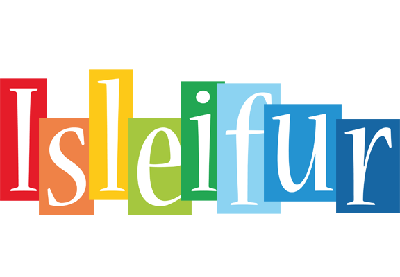 Isleifur colors logo