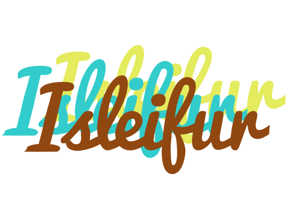 Isleifur cupcake logo