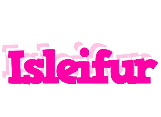 Isleifur dancing logo