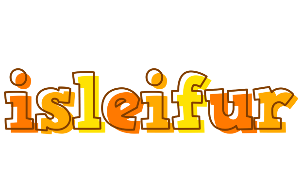 Isleifur desert logo